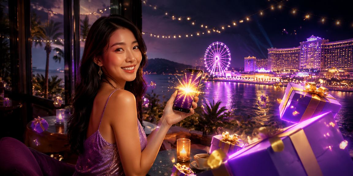 Người dùng ở Phú Quốc xem casino di động trong không gian cà phê